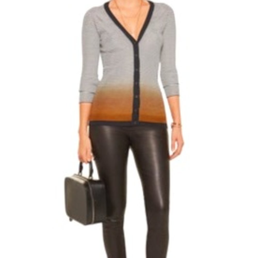 MISSONI JACQUARD-KNIT COTTON-BLEND CARDIGAN